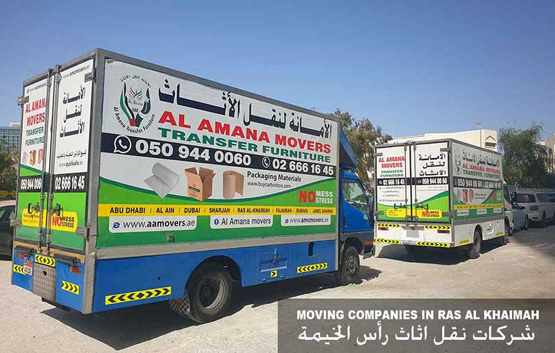 Moving companies in Ras Al Khaimah